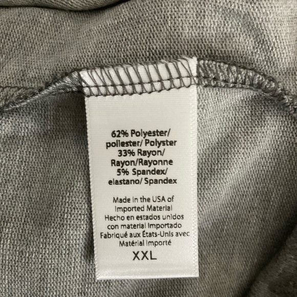 Beyond Yoga Hacci Raglan Pullover Gray Striped - Picture 7 of 9